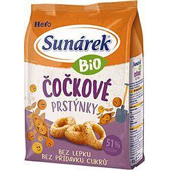 Sunárek Bio křupky čočkové prstýnky 50g