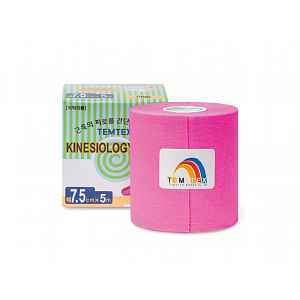 TEMTEX Kinesio tape Classic, růžová tejpovací páska 7,5cm x 5m