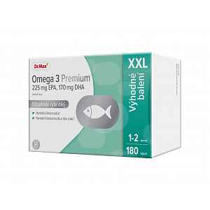 Dr. Max Omega 3 Premium XXL 180 kapslí