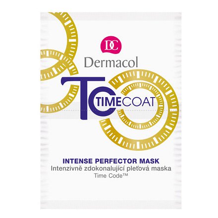 Dermacol Time Coat pleťová maska 2x8g