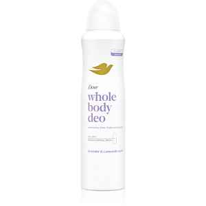 Dove Lavender & Chamomile deodorant ve spreji na tělo 150 ml