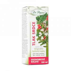 Dr. Popov Tlak srdce bylinné kapky 100 ml