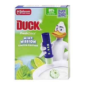 Duck WC bodový blok Fresh Discs Mint Mission 36 ml