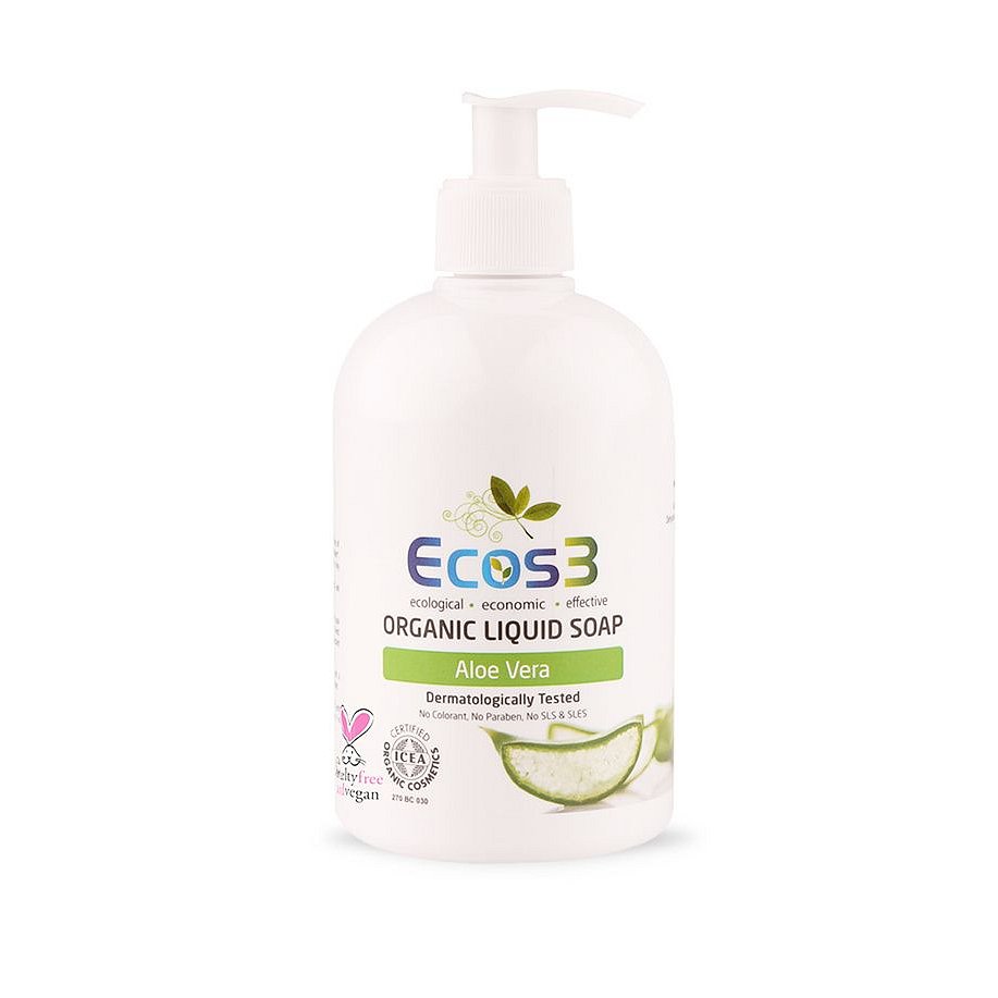 ECOS 3 Organické tekuté mýdlo Aloe vera 500 ml