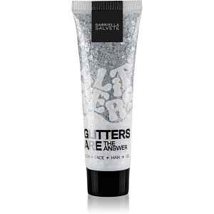 Gabriella Salvete Glitters Are The Answer třpytky na obličej, tělo a vlasy odstín Silver 30 ml