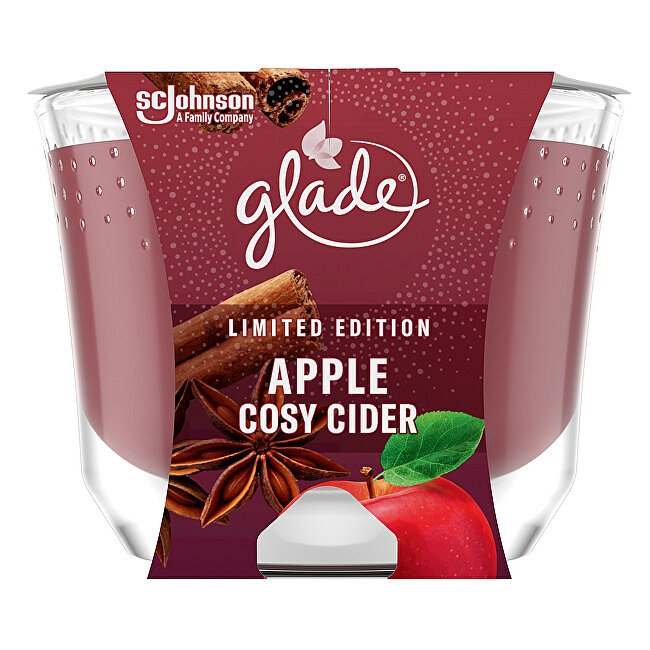 Glade Apple Cosy Cider vonná svíčka   224 g