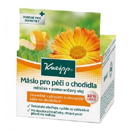 KNEIPP Máslo pro péči o chodidla s měsíčkem a pomerančovým olejem 100ml