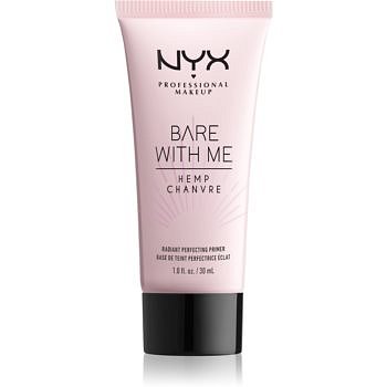 NYX Professional Makeup Bare With Me Hemp Radiant Perfecting Primer podkladová báze 30 ml