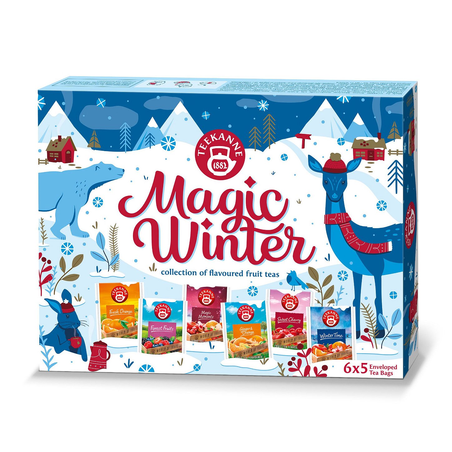 Teekanne Magic Winter dárková kolekce 6x5 sáčků