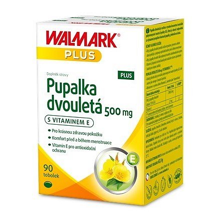 Walmark Pupalka 500mg s vit.E PLUS tob.90 - II.jakost