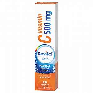 Revital C vitamin 500mg Pomeranč eff.tbl.20