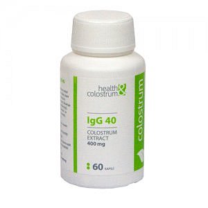 COLOSTRUM IgG 40 (400 mg) cps 60