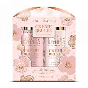 Grace Cole Dárková sada péče o tělo Creme brûlée Pomerančový květ & Vanilka 3 ks