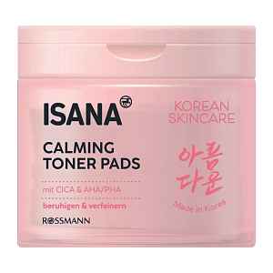 ISANA Tonizační tampony Korean Skincare 60 ks