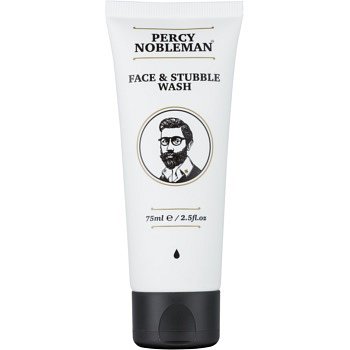 Percy Nobleman Face & Stubble čisticí gel na obličej a vousy 75 ml