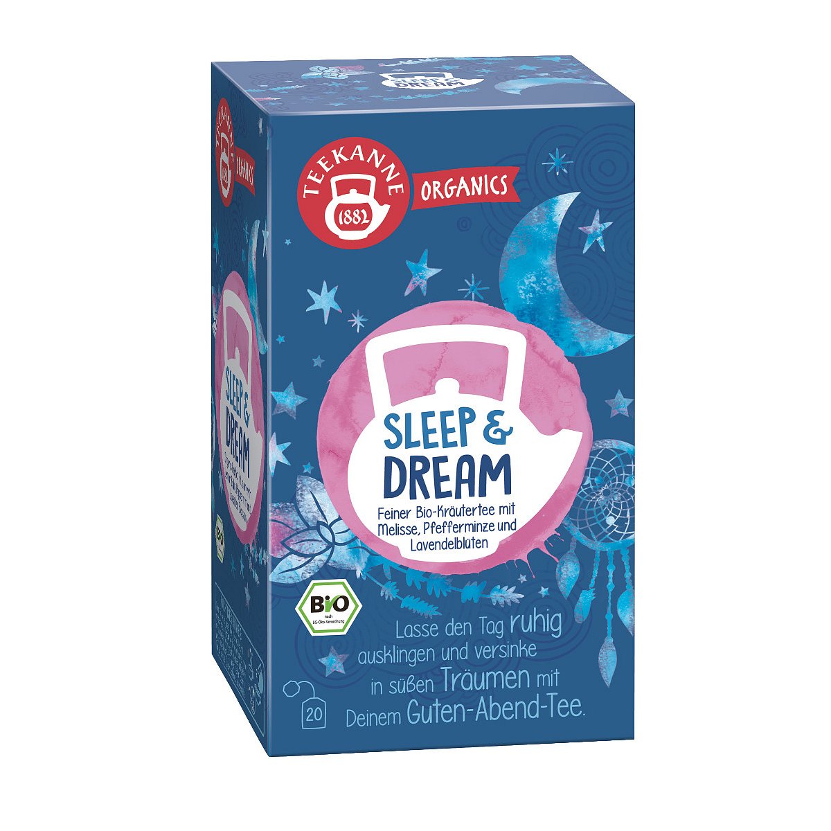 Teekanne Organics BIO Sleep & Dream čaj porcovaný 20x1,7 g