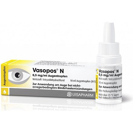 Vasopos N oph.kapky roztok 1 x 10 ml