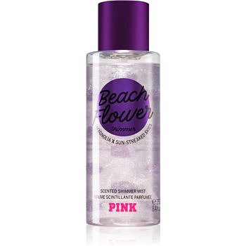 Victoria's Secret PINK Beach Flower Shimmer parfémovaný tělový sprej pro ženy 250 ml
