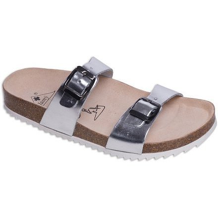 Zdravotní boty pantofle 2002/M1 silver - Vel. 41