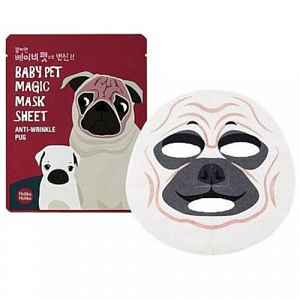 Holika Holika Omlazující plátýnková maska Baby Pet Magic Anti-Wrinkle Pug 22 ml