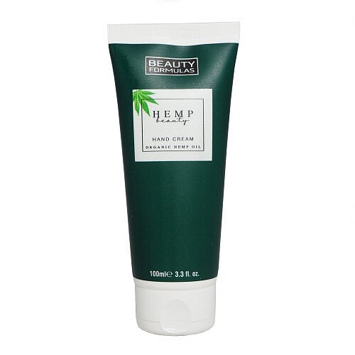 Beauty Formulas Krém na ruce s konopím Hemp Beauty (Hand Cream Organic Hemp Oil)  100 ml