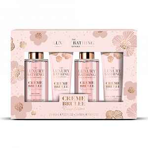 Grace Cole Dárková sada péče o tělo Creme brûlée Pomerančový květ & Vanilka 4 ks
