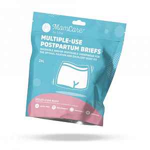 MomCare Poporodní kalhotky pro více použití vel. 2XL 4 ks