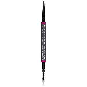 NYX Professional Makeup Blade & Shade tužka na obočí s kartáčkem odstín 11 Grey g