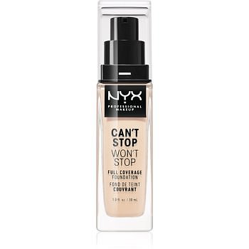 NYX Professional Makeup Can't Stop Won't Stop vysoce krycí make-up odstín 03 Porcelain 30 ml