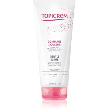 Topicrem UH BODY Gentle Scrub jemný tělový peeling pro citlivou pokožku 200 ml