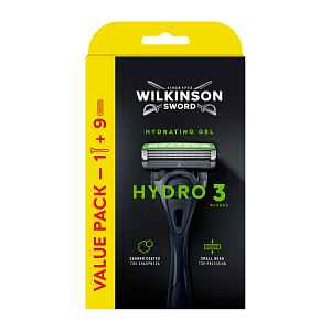 Wilkinson Hydro 3 Skin Protection holicí strojek + 9 náhradních hlavic