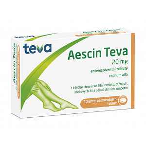 Aescin-Teva perorální tablety film  30 x 20 mg