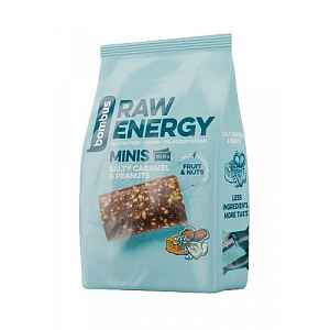 Bombus Raw Energy Minis Salty caramel & peanuts 10x15 g