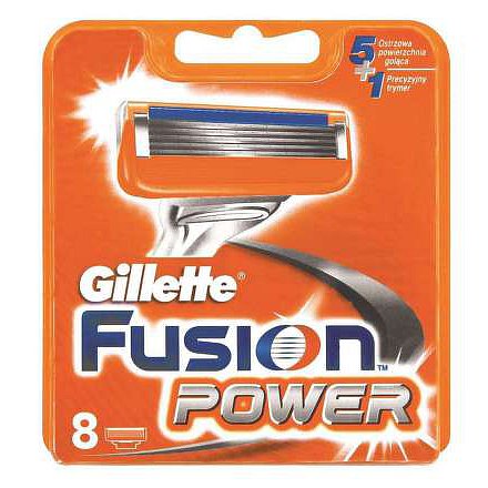 Gillette FUSION POWER náhradní hlavice 8ks