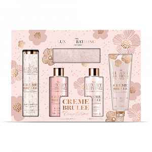 Grace Cole Dárková sada péče o tělo Creme brûlée Pomerančový květ & Vanilka 5 ks