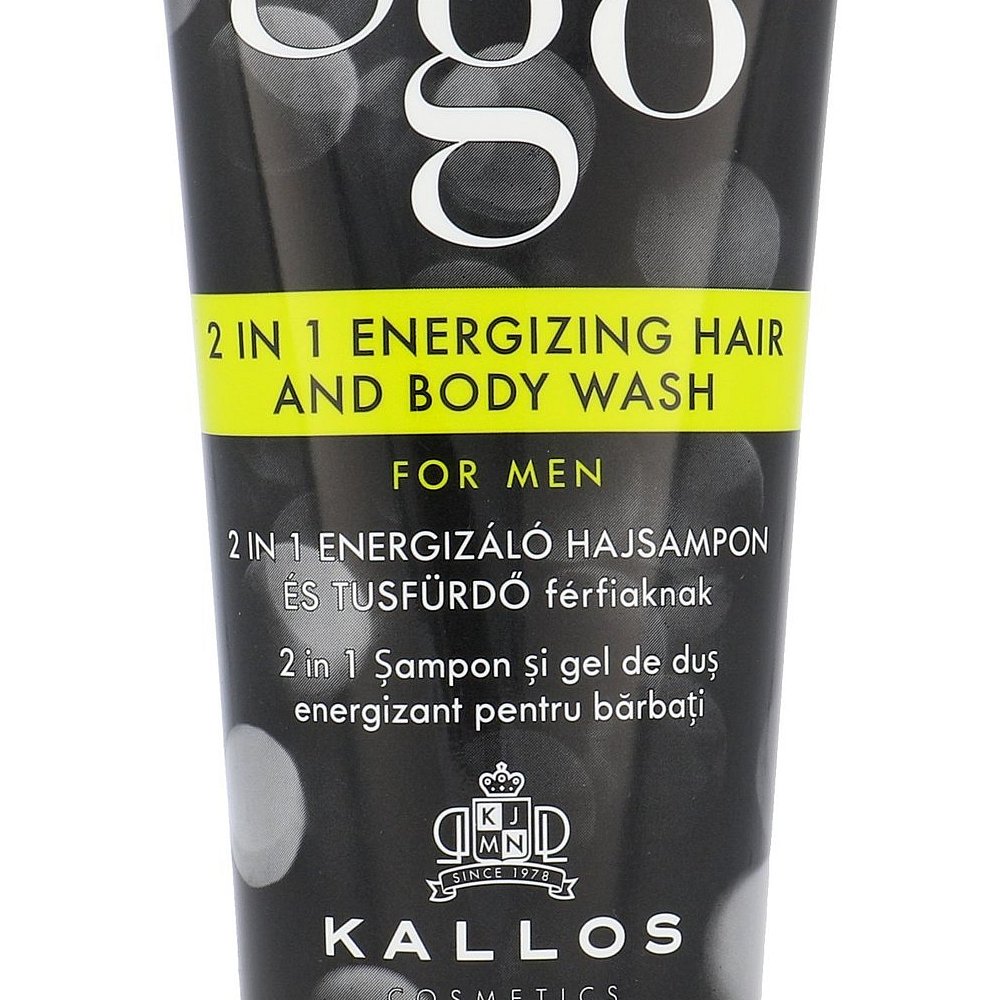 KALLOS Cosmetics Gogo Sprchový gel 2in1 Energizing Hair And Body Wash 200 ml