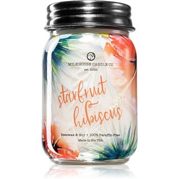 Milkhouse Candle Co. Farmhouse Starfruit Hibiscus vonná svíčka 368 g