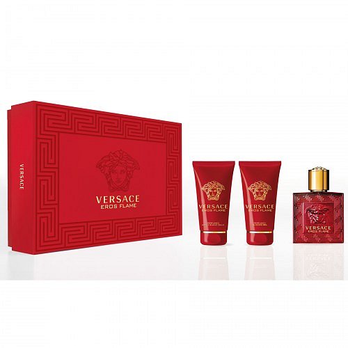 Versace Eros Flame Kit dárková kazeta EdP 50ml +50ml+50ml