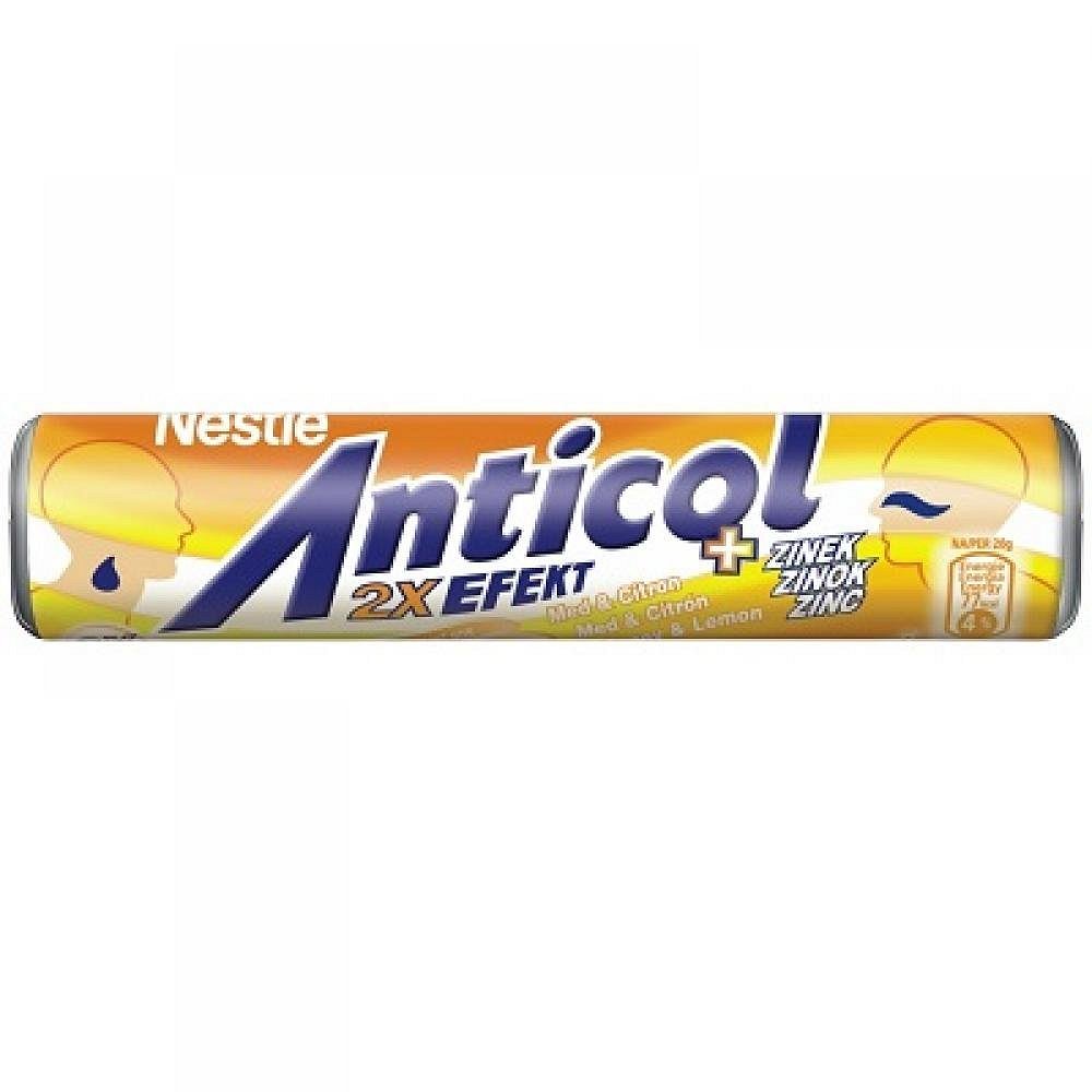 Anticol med+citrón 50g bonbóny