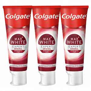 COLGATE Zubní pasta Max White Expert Original 3x 75 ml