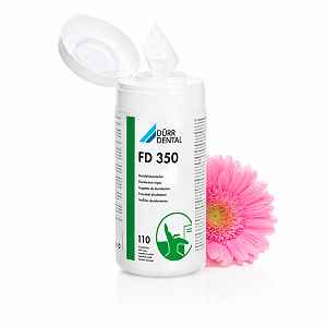 Dürr FD 350 Flower dezinfekční ubrousky v boxu 110 ks