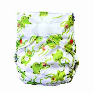 GaGa's pleny Novorozenecké svrchní kalhotky Žabky