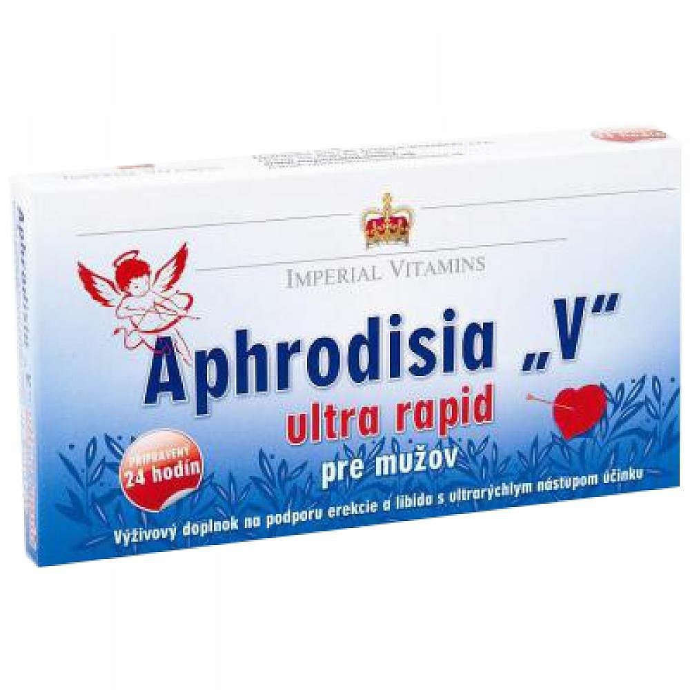 IMPERIAL VITAMINS Aphrodisia `V' pro muže Ultra rapid 10 kapslí