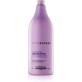 L’Oréal Professionnel Serie Expert Liss Unlimited vyhlazující šampon pro nepoddajné a krepatějící se vlasy  1500 ml