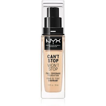 NYX Professional Makeup Can't Stop Won't Stop vysoce krycí make-up odstín 06 Vanilla 30 ml