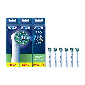 Oral-B EB 50-6 PRO Cross Action náhradní hlavice 6 ks