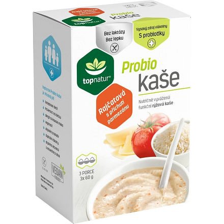 Probio kaše rajčatová s příchutí parmezánu 3x60g