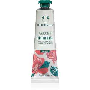 The Body Shop British Rose Hand Cream hydratační krém na ruce 30 ml
