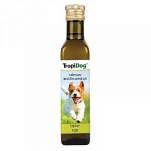 Tropidog Lososový a lněný olej pro psy 750ml