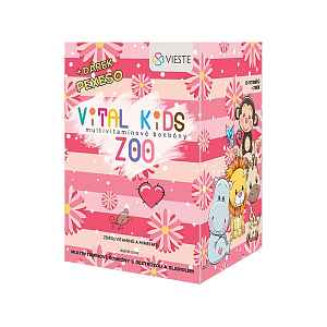 VIESTE Vital kids zoo + pexeso 12 x 12 pastilek